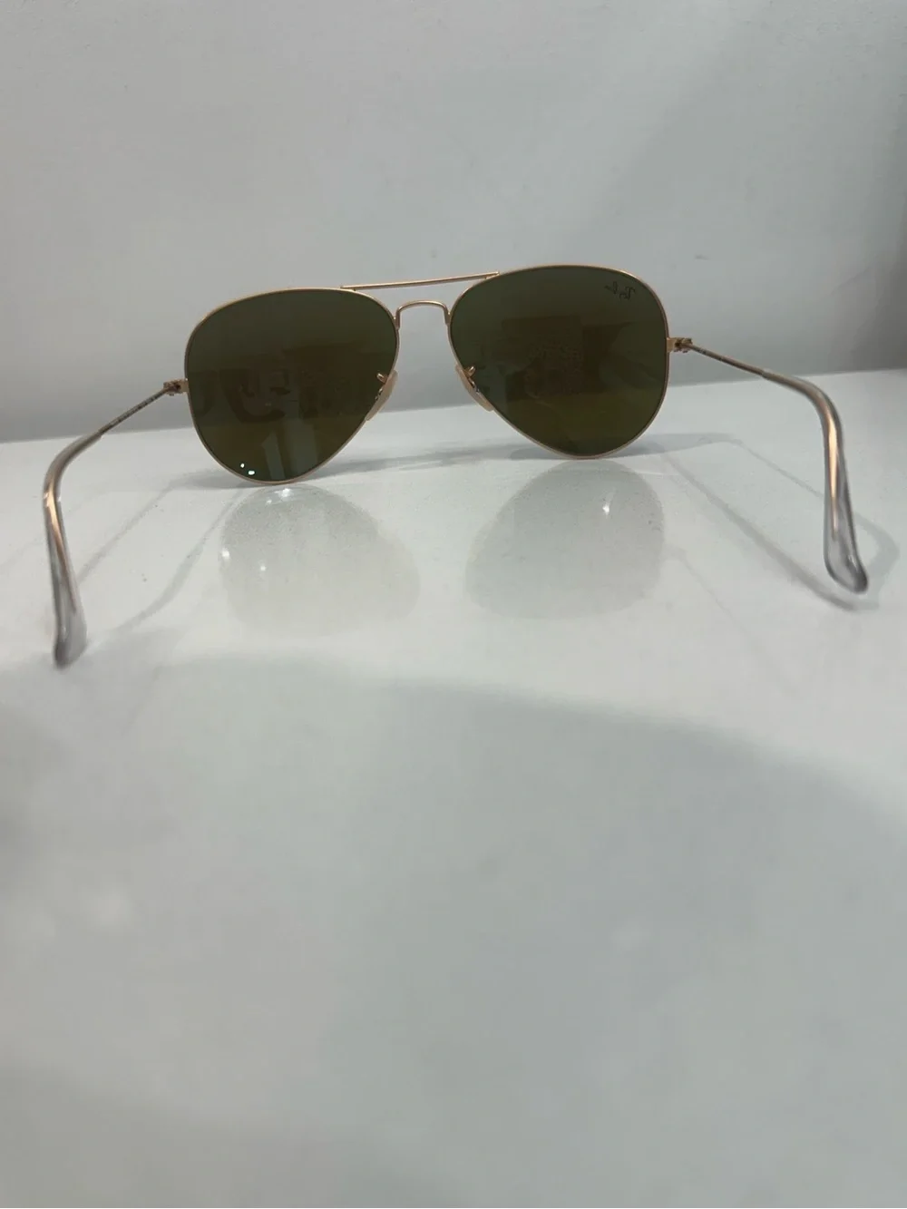 Ray Ban Aviator Large Metal Sunglasses- Blue